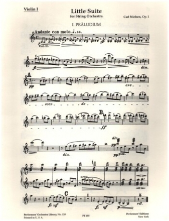Little Suite op.1 for string orchestra parts (2-4-3-2-2)