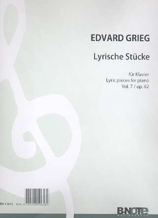 Lyrische Stcke Band 7 op.62 fr Klavier