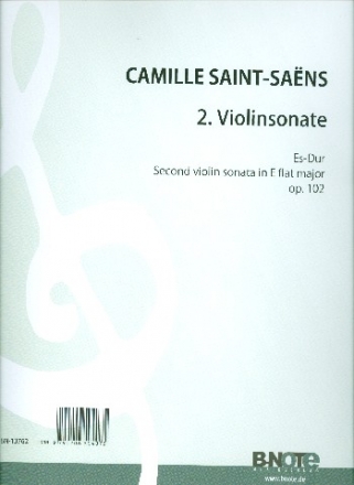 Sonate Es-Dur Nr.2 op.102 fr Violine und Klavier