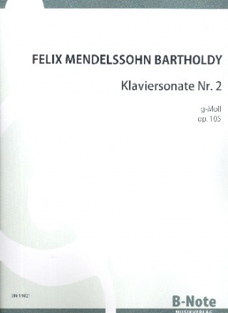 Sonate g-Moll Nr.2 op.105 fr Klavier