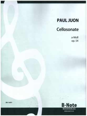 Cellosonate a-Moll op.54 fr Violoncello und Klavier