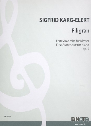 Filigran op.5 fr Klavier