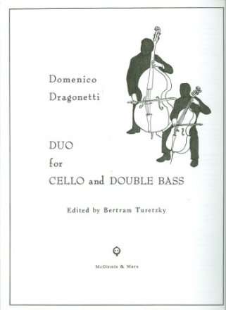 Duo for cello and double bass score