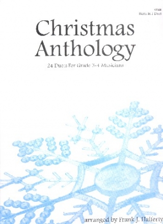 Christmas Anthology for 2 instruments score horn in F