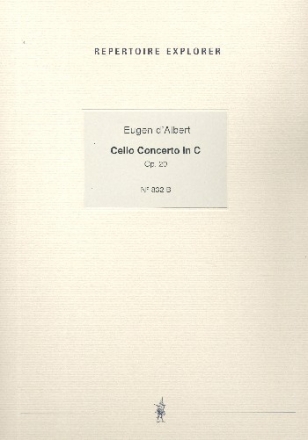 Konzert C-Dur op.20 r Violoncello und Orchester fr Violoncello und Klavier