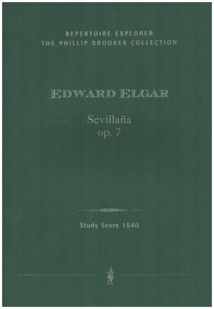 Sevillaa op.7 fr Orchester Studienpartitur