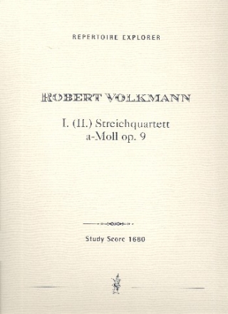 Streichquartett a-Moll Nr.1 op.9  Partitur und Stimmen