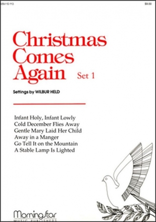 Wilbur Held Christmas Comes Again, Set 1 Organ