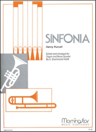 Henry Purcell_S. Drummond Wolff Sinfonia Organ and Brass Quartet (Partitur + Stimmen)