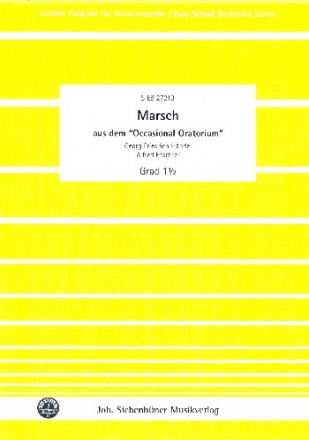 Marsch aus dem Occasional Oratorium fr Orchester Partitur und Stimmen