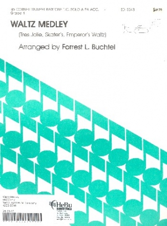 Waltz Medley for cornet (trumpet/baritone T.C.) and piano