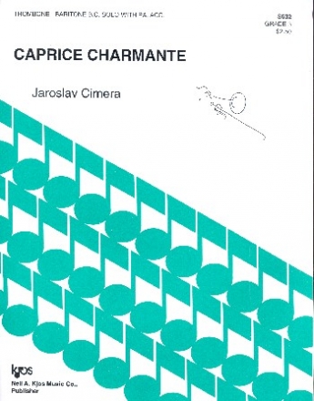 Caprice charmante for trombone (baritone bass clef) and piano