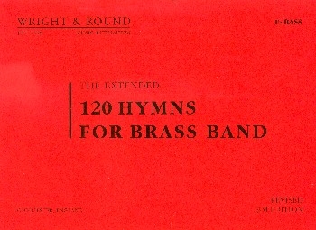 120 Hymns (extended 3rd edition) for brass band bass in Eb