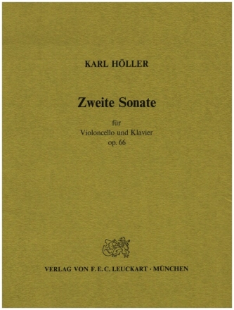 Zweite Sonate op.66 fr Violoncello und Klavier