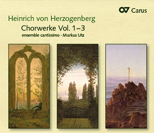 von Herzogenberg, Heinrich Chorwerke Vol. 1-3  Compact Disc