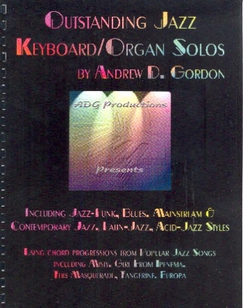 Outstanding Blues & Jazz Organ/Keyboard Solos (+Online Audio) for keyboard/organ