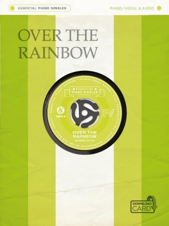 Essential Piano Singles: Over The Rainbow From 'Wizard Of Oz' (Single Piano, Vocal & Guitar SINGLE SHEET