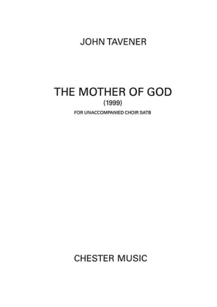 John Tavener: The Mother Of God SATB vocal score