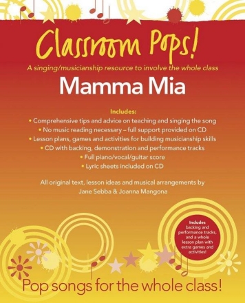 Mamma Mia for piano/vocal/guitar