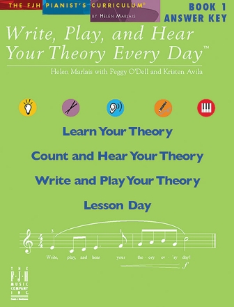 Helen Marlais: Write, Play And Hear Your Theory Every Day - Book 1 (An  Theory