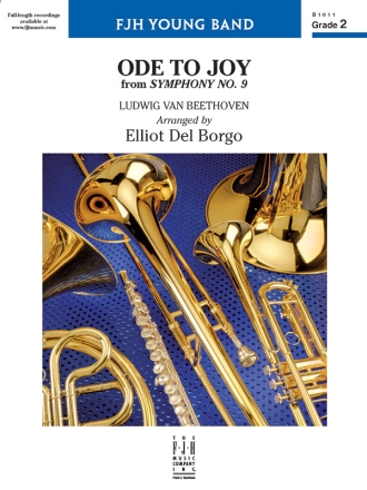 Ludwig Van Beethoven: Ode To Joy Big Band & Concert Band Score and Parts