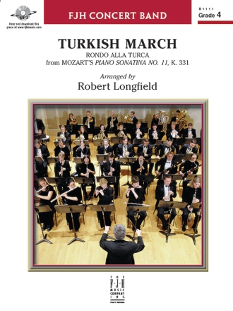 Robert Longfield: Turkish March Big Band & Concert Band Score and Parts