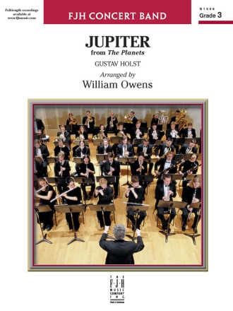 Holst Jupiter Plnt Owens Band Sc/Pts