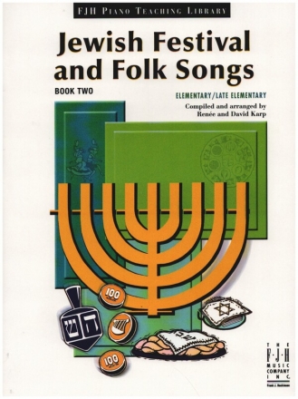 Jewish Festival and Folk Songs vol.2 for piano