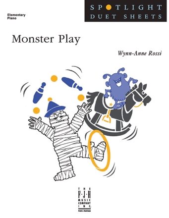 Wynn-Anne Rossi: Monster Play (Nfmc) Piano Duet Instrumental Album
