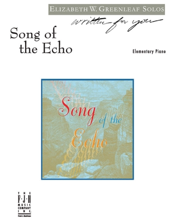 Elizabeth W. Greenleaf: Song Of The Echo Piano Instrumental Album