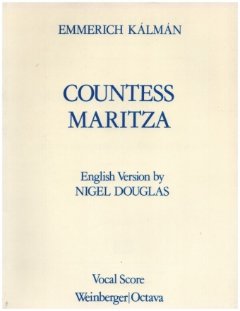 Countess Maritza Operette Klavierauszug (en)