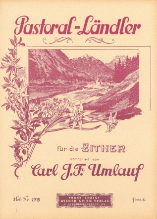 Pastoral-L�ndler op.56 f�r Zither