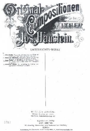 6 Rondini f�r Zither in Wiener Stimmung