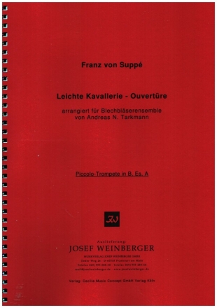 Ouvertre zu Leichte Kavallerie fr Blechblser Stimmensatz