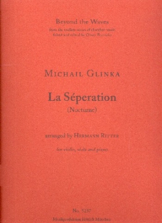 La sparation for violin, viola and piano piano score and parts