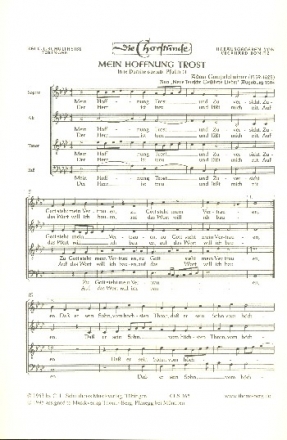 3 Stcke fr gem Chor a cappella Partitur