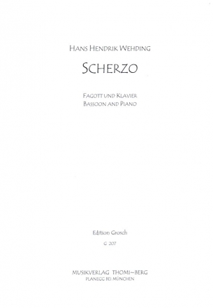 Scherzo fr Fagott und Klavier