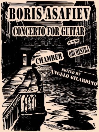 Boris Asafiev Concerto Gitarre Einzelstimme