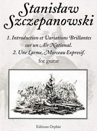Stanislaw Szczepanowski 1. Introduction et Variations Brillantes sur Gitarre Spielpartitur
