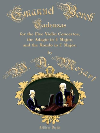 Emanuel Borok Mozart Cadenzas Violine Solostimme