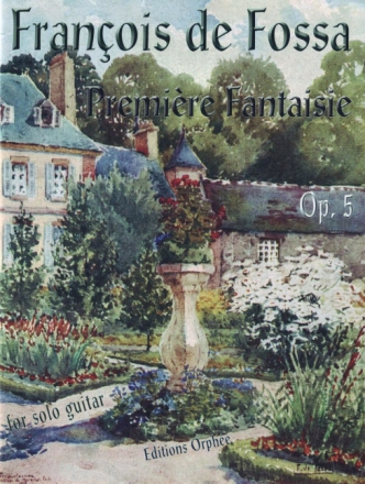 Francois De Fossa Premiere Fantaisie Op.5 Gitarre Spielpartitur