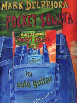 Mark Delpriora Pocket Sonata Gitarre Spielpartitur