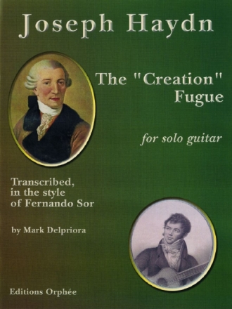 Franz Joseph Haydn The 'Creation' Fugue Gitarre Studienpartitur