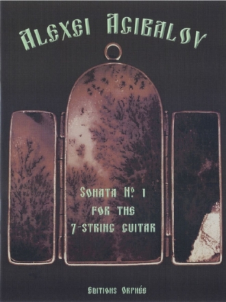 Alexei Agibalov Sonata No. 1 Gitarre Spielpartitur