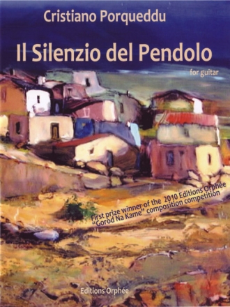 Cristiano Porqueddu Il Silenzio Del Pendolo Gitarre Spielpartitur