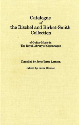 Larrson Catalogue Of The Rischel and  Birket-Smith Collection