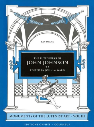 John Johnson The Lute Works Of John Johnson Vol.3 Keyboard Studienpartitur