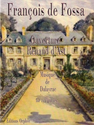 Nicholas Dalayrac Ouverture Renaud d'Ast 2 Gitarren Stimmensatz
