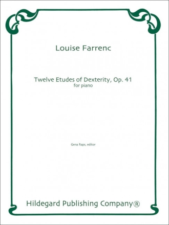 Louise Farrenc Etudes for Piano Klavier