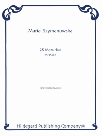M. Szymanowska 25 Mazurkas Klavier
